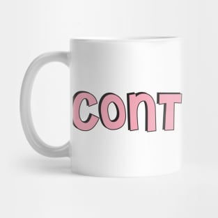 Film Crew On Set - Continuity - Pink - Front Mug